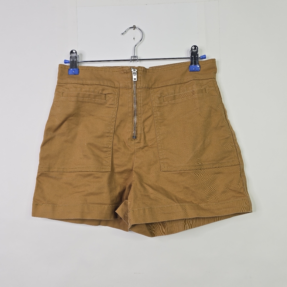 Madewell Highwaist Tan Shorts